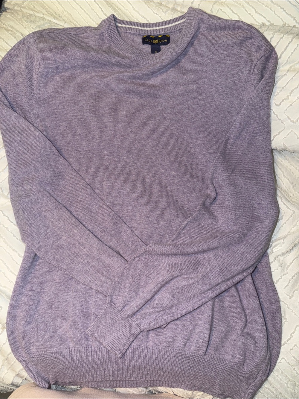 Club Room Lilac Crewneck Sweater